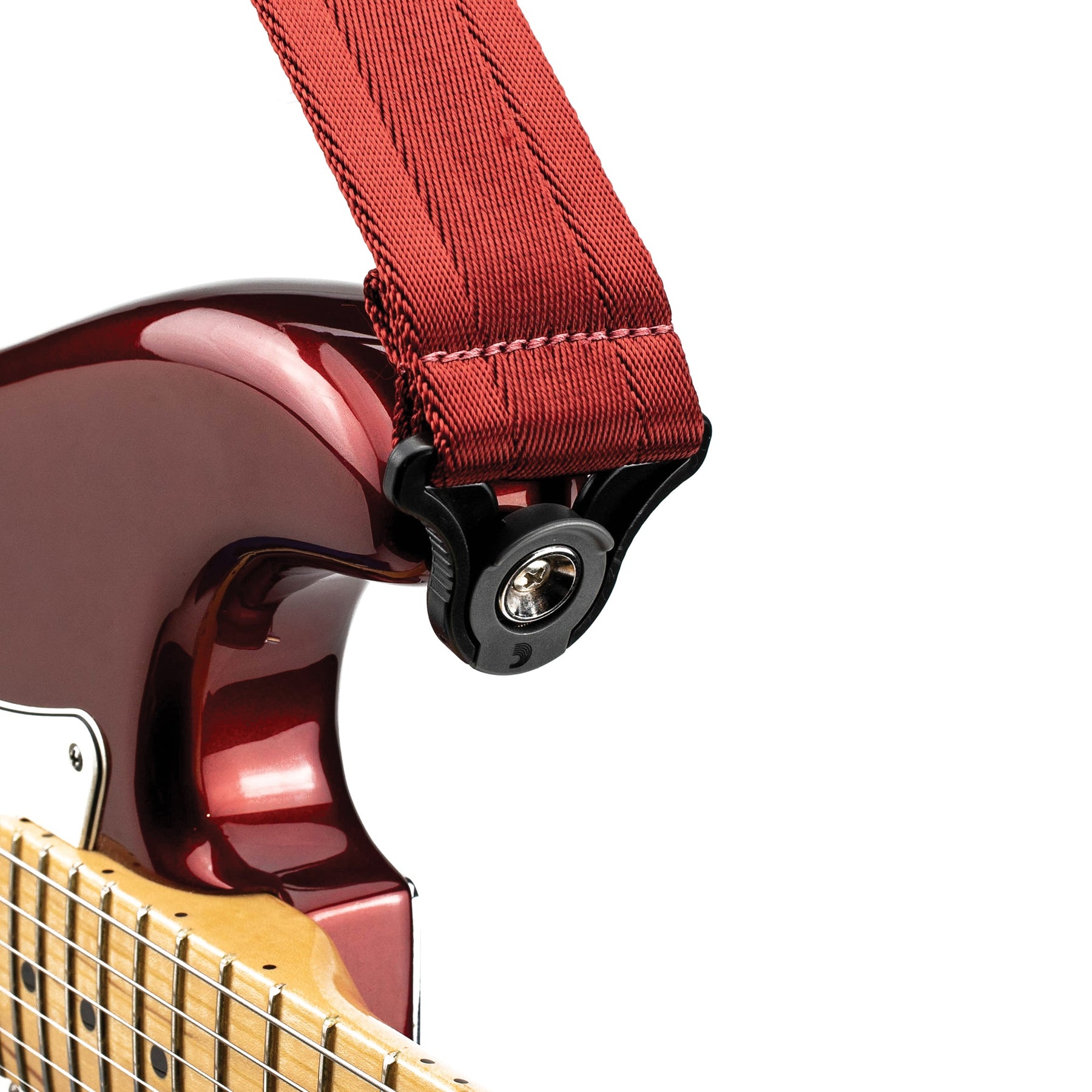Gitarrengurt Auto Lock rot