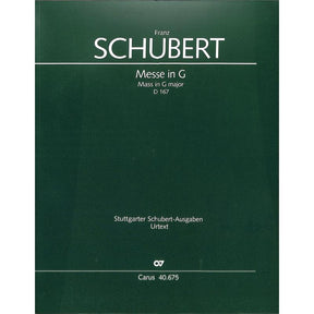Messe G-Dur D 167 (Klosterneuburg)