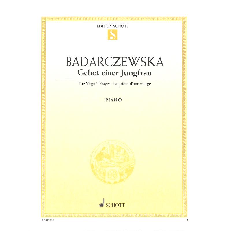 Gebet einer Jungfrau Es-Dur