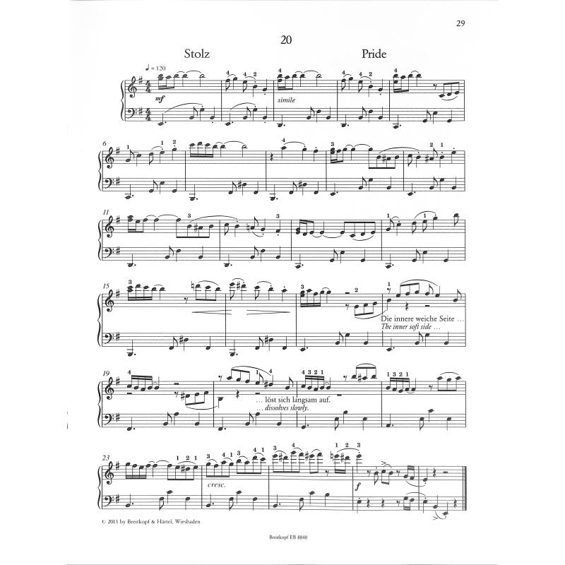 Piano poetry | 34 Klavierstücke