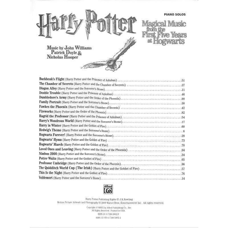 Harry Potter - magical music from the first 5 years at Hogwa