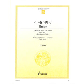 Etüde c-moll op 10/12 (Revolution)