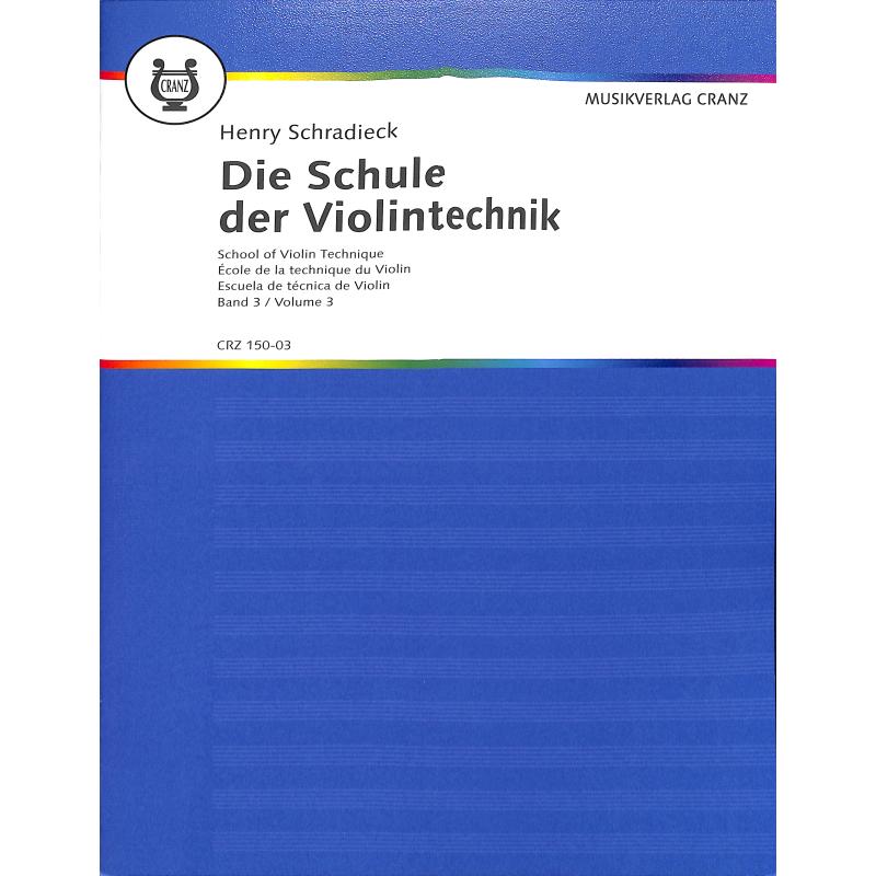 Schule der Violintechnik 3