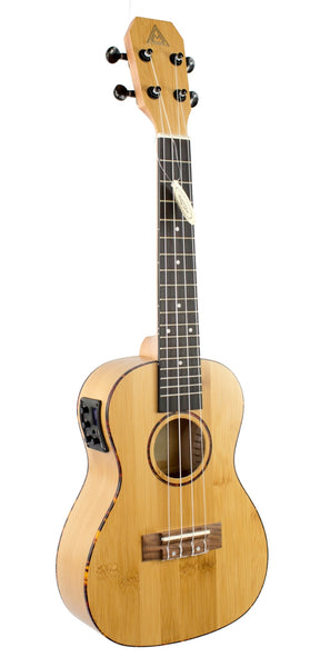 BAMBOO Konzert Ukulele +Pickup