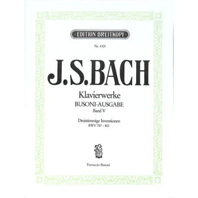 Dreistimmige Inventionen (Sinfonien) BWV 787-801