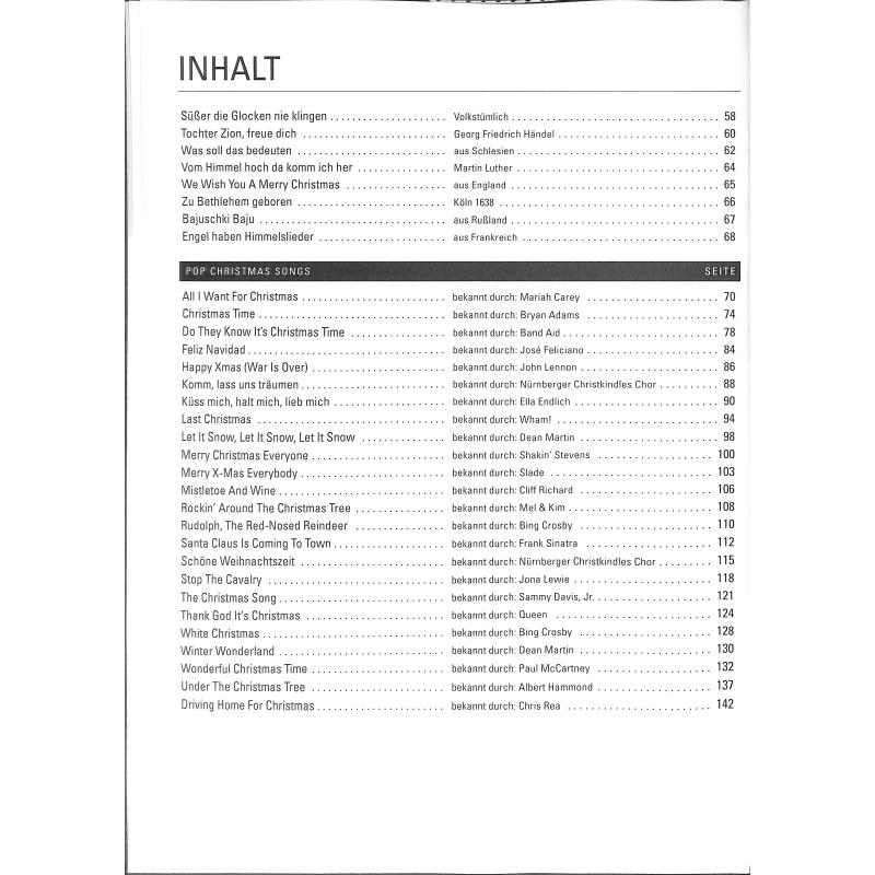 Piano Piano - Christmas | Die 65 schönsten Weihnachtslieder