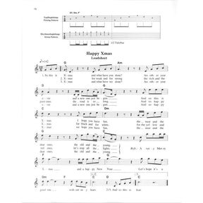 Pop + Rock christmas for classical guitar