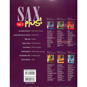 Sax plus 3 - Pop Songs for saxophone