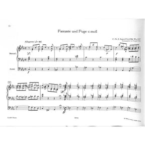 Orgelwerke 2 - Präludium D WQ 70/7 Fuge D Fantasie und fuge