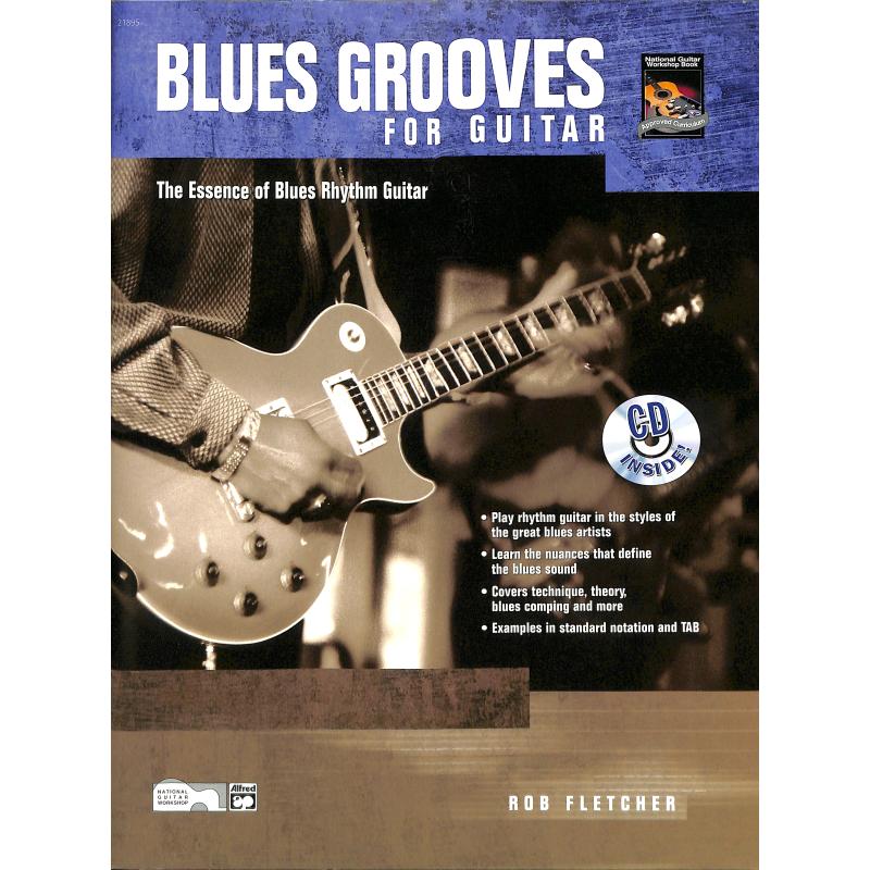 Blues grooves for guitar