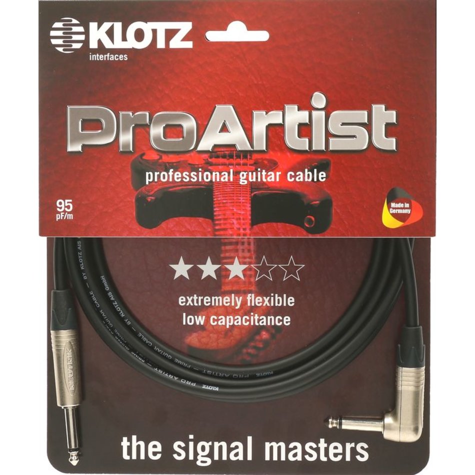 Pro Artist 6m schwarz Neutrik