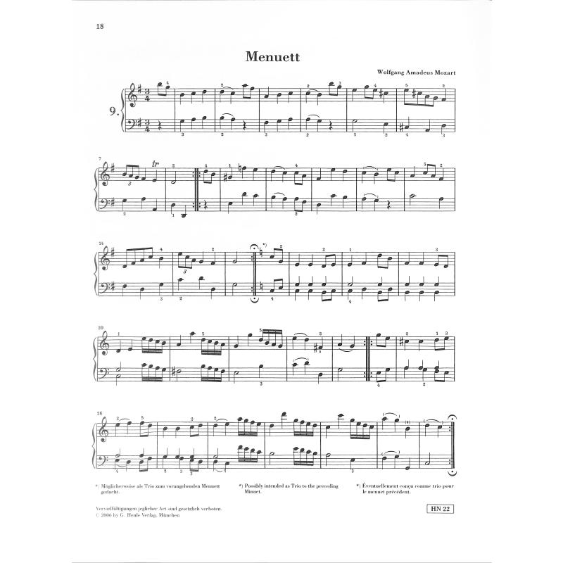 Henle Album Klaviermusik von Bach bis Debussy