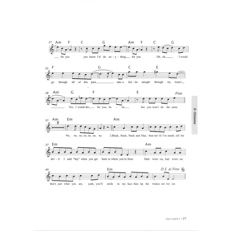 Easy charts play along 2