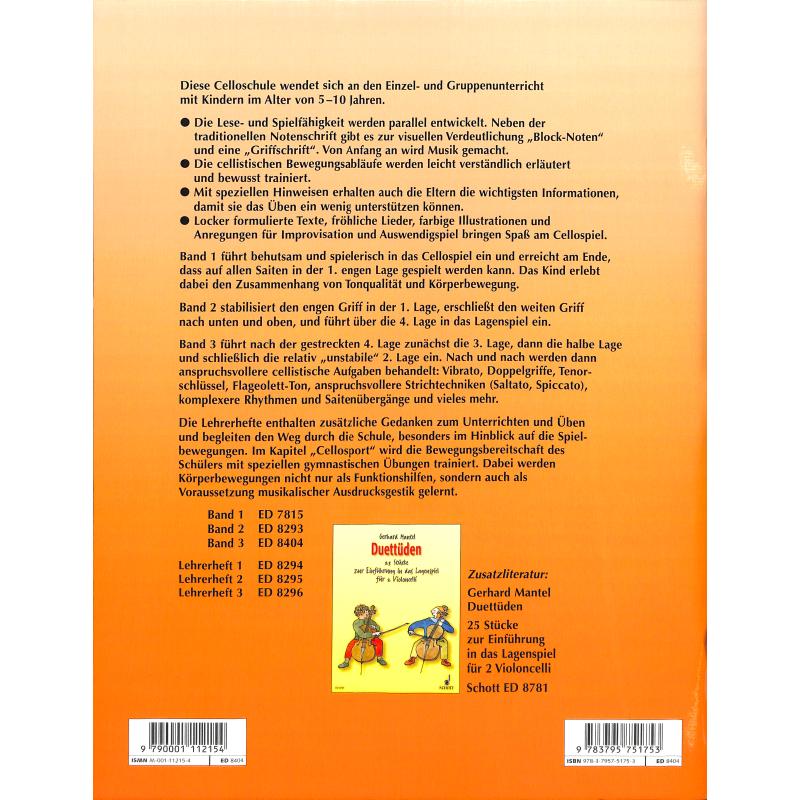 Cello mit Spaß + Hugo 3
