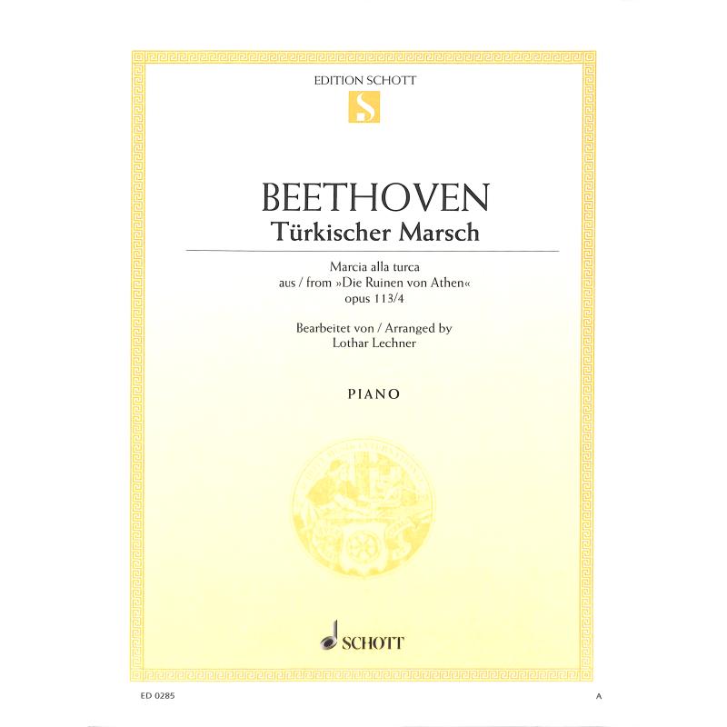 Türkischer Marsch C-Dur op 113/4 (die Ruinen von Athen)