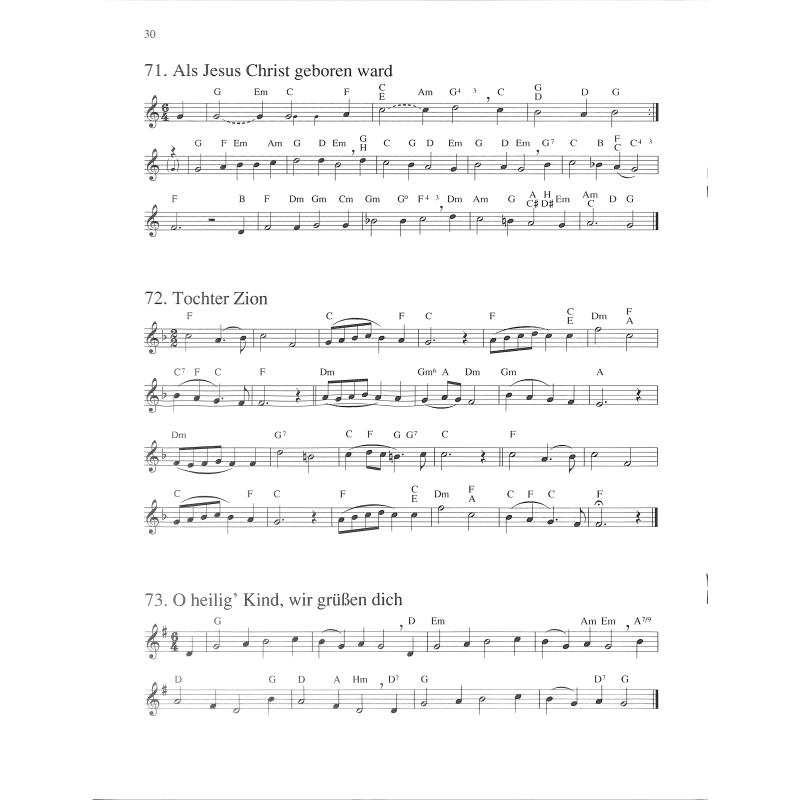 Das Buch der Weihnachtslieder