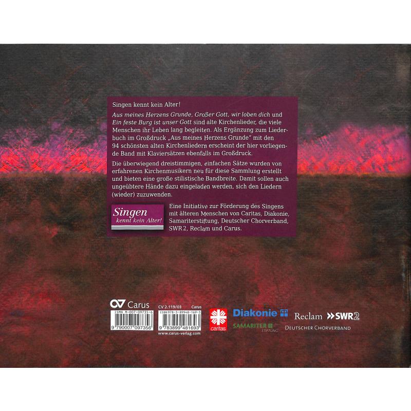Aus meines Herzens Grunde | Die schönsten alten Kirchenliede