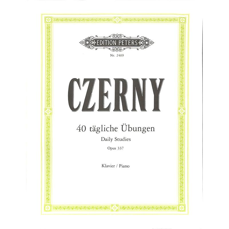 40 tägliche Übungen op 337