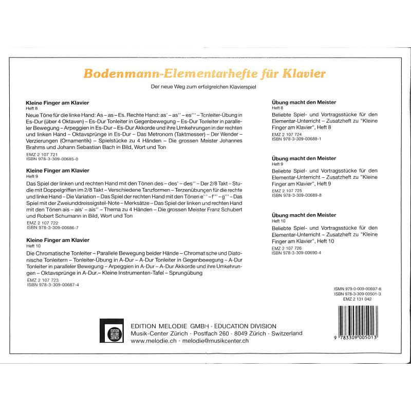 Kleine Finger am Klavier 3