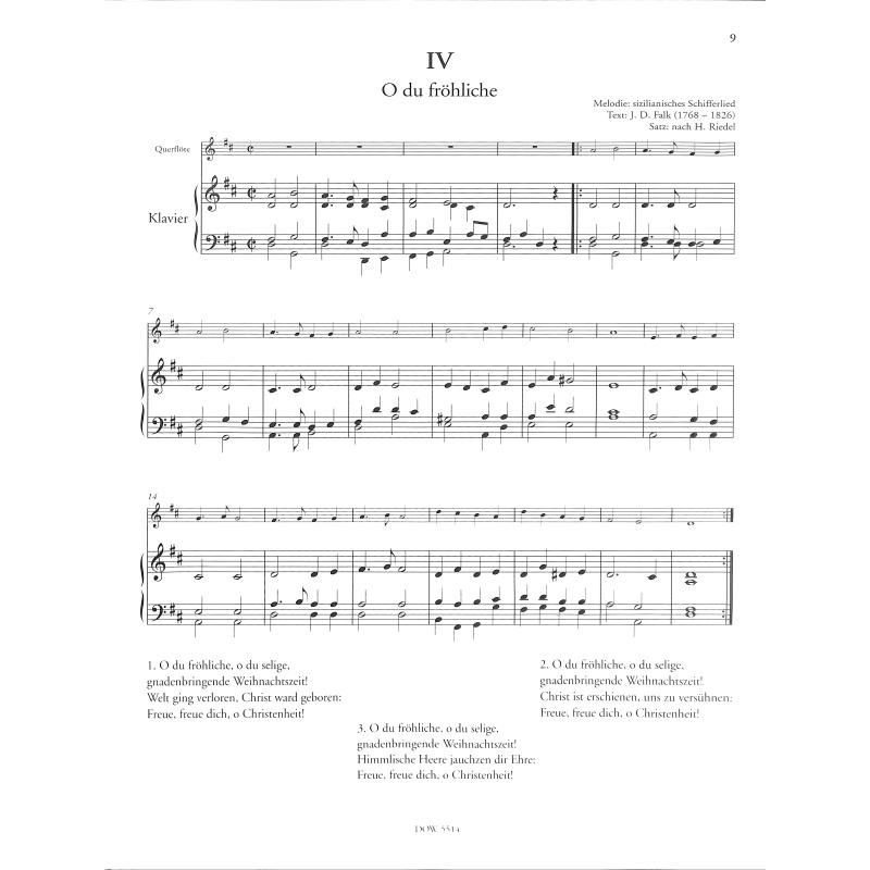 Weihnachten im Barockstil