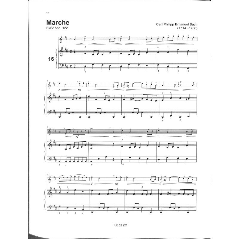 Notenbüchlein der Anna Magdalena Bach