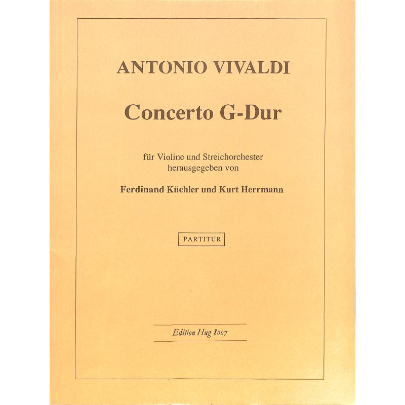 Concerto G-Dur op 3/3 RV 310 PV 96 F 1/173 T 408