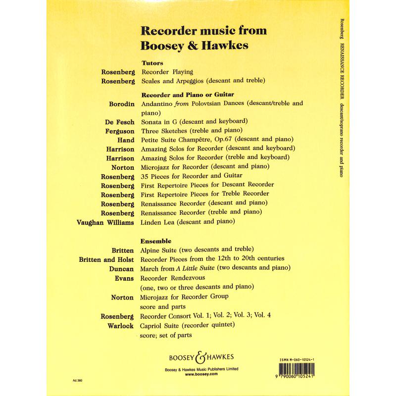 Renaissance recorder