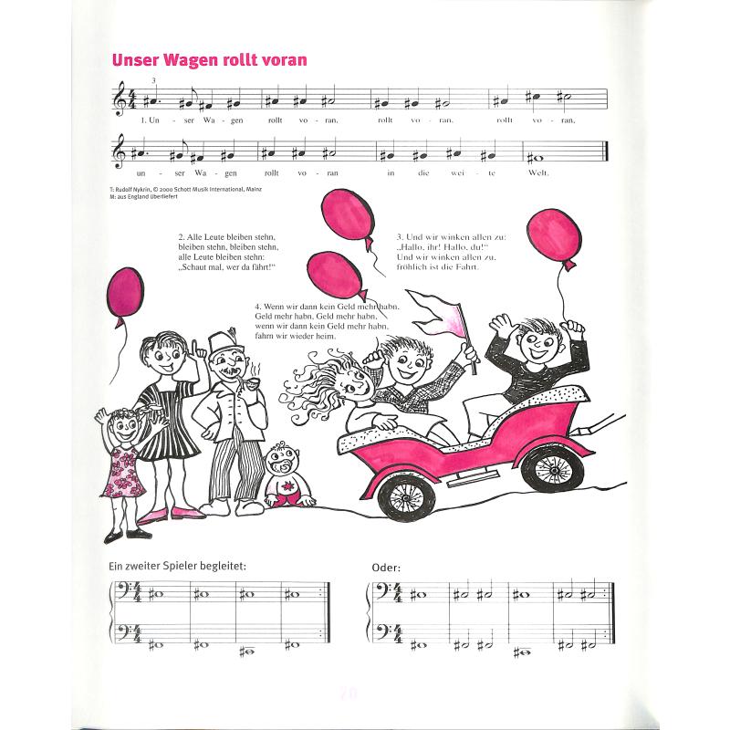 Klavier spielen + lernen 1 - Klavierheft 1