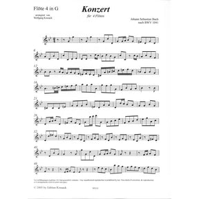 Konzert nach BWV 1041