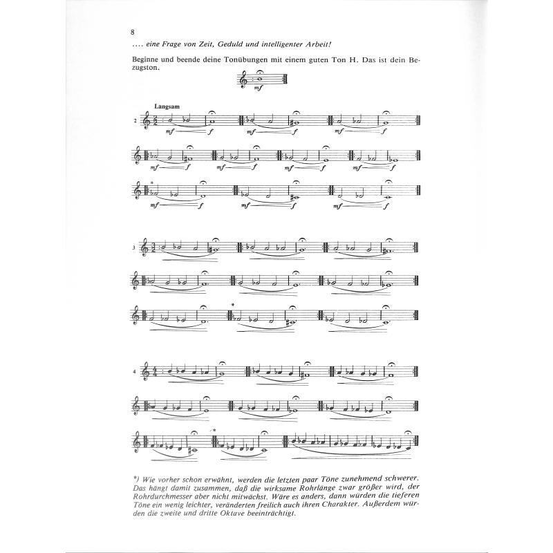 Flöte üben 1 - Ton