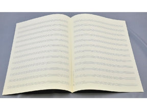 5 Bogen Notenpapier Bachformat