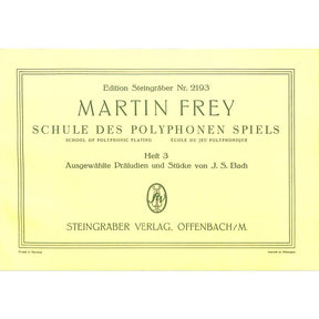 Schule des polyphonen Spiels 3