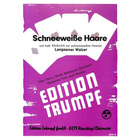 Ich hab Ehrfurcht vor schneeweissen Haaren