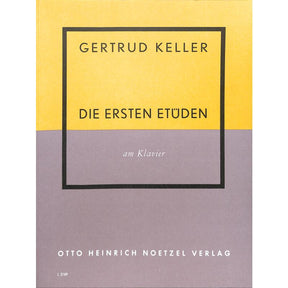Die ersten Etüden am Klavier