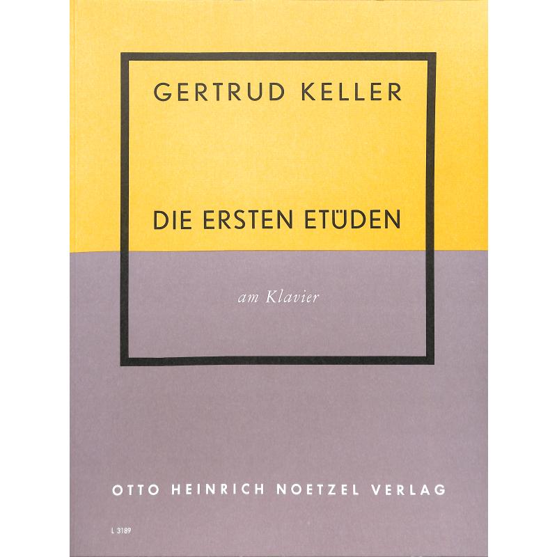 Die ersten Etüden am Klavier