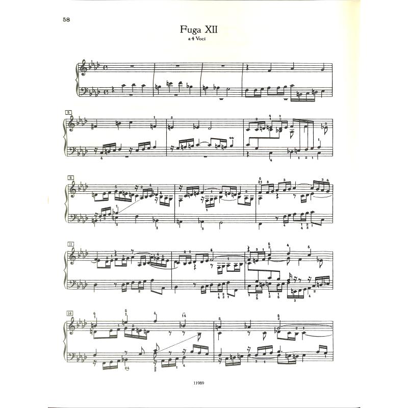 Das wohltemperierte Klavier 1