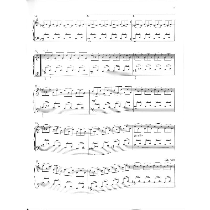 Contemporary piano anthology