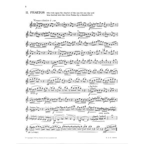 6 Metamorphosen nach Ovid op 49