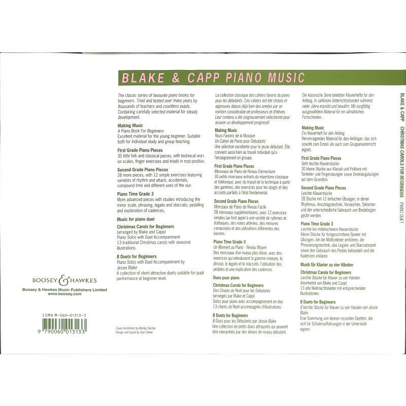 Christmas carols for beginners