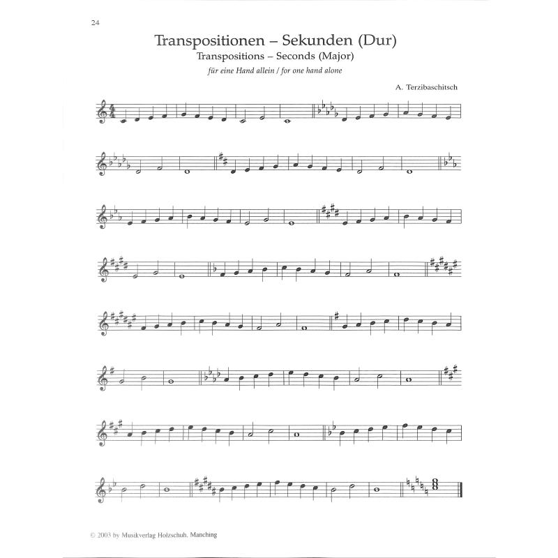 Klaviermusik für eine Hand allein