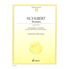 Sonatine D-Dur op 137/1 D 384