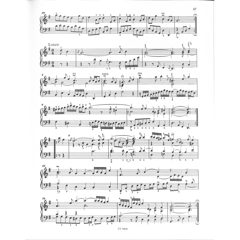 Französische Suiten BWV 812-817