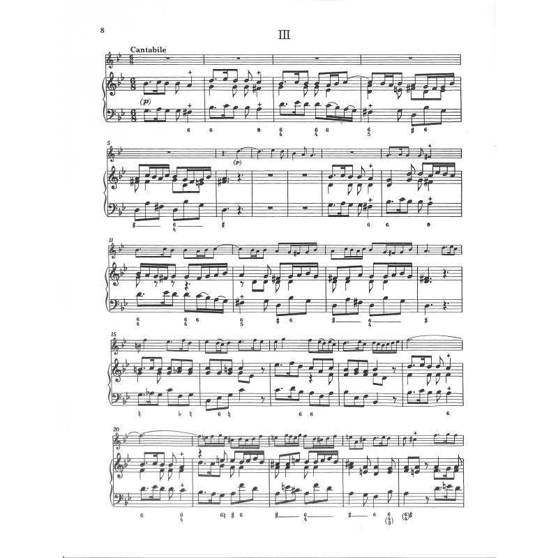 Sonate B-Dur (essercizii musici)