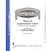 Musik für konzertierende Gitarre