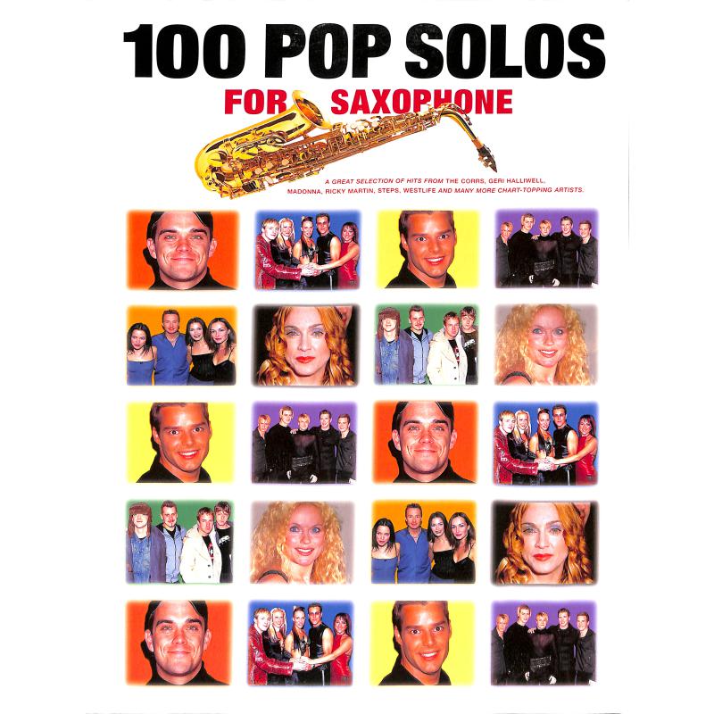 100 Pop solos for saxophone