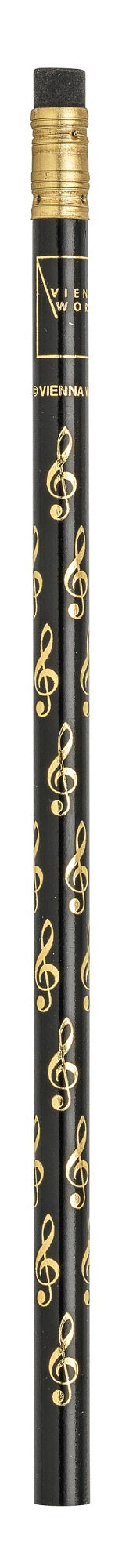 Bleistift Gold/schwarz