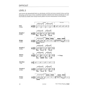 Drum training playalong
