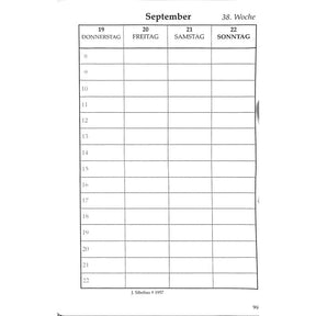 Tonkünstler Kalender 2025