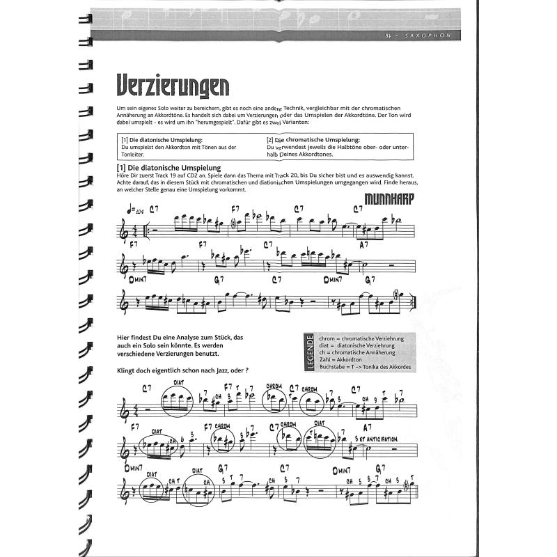 Blues + Jazz saxophon