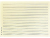 5 Bogen Notenpapier A4 quer